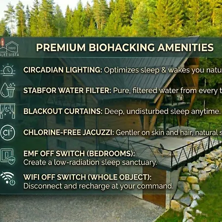 Dağ evi Vista Biohacking & Jacuzzi Recovery Demänovská Dolina