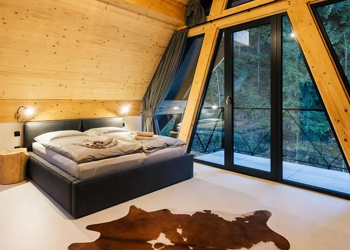 Vista With Jacuzzi 木屋 迪马诺卡多林纳
