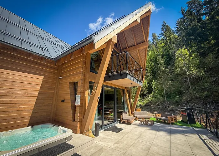 Vista With Jacuzzi 샬레 *